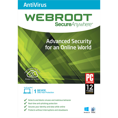 Webroot installation with key code