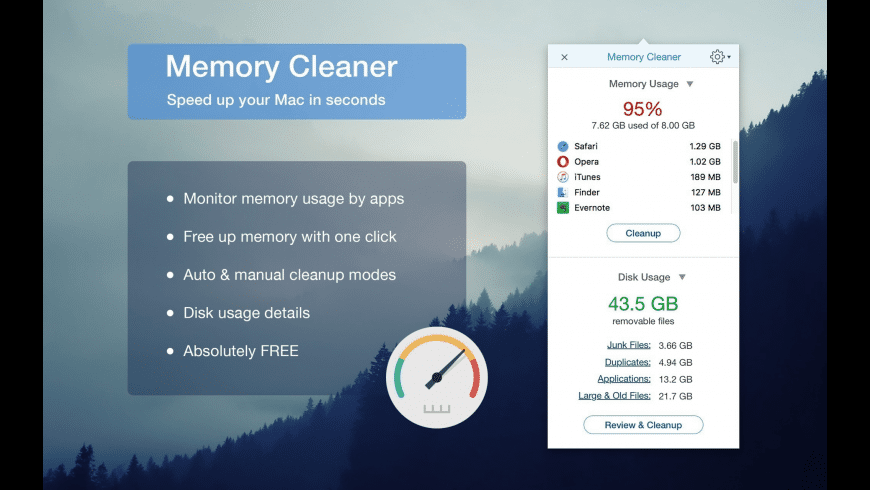 Memory cleaner for mac 10.6.8 pc